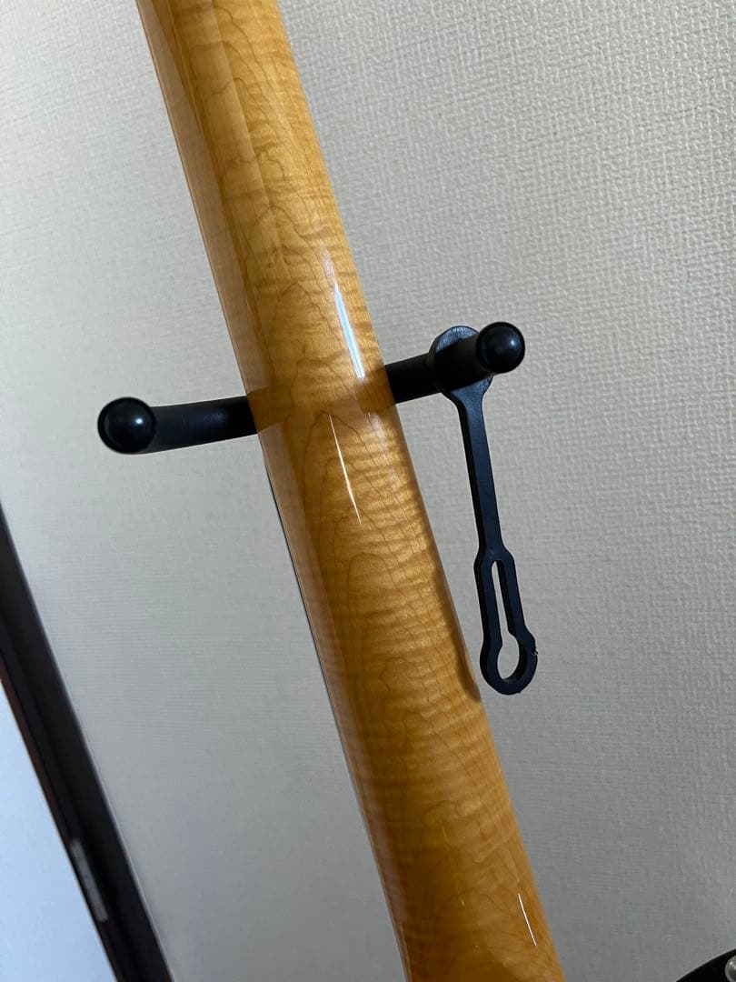 Bacchus Universe Series テレキャスター　銀ロゴ　虎杢