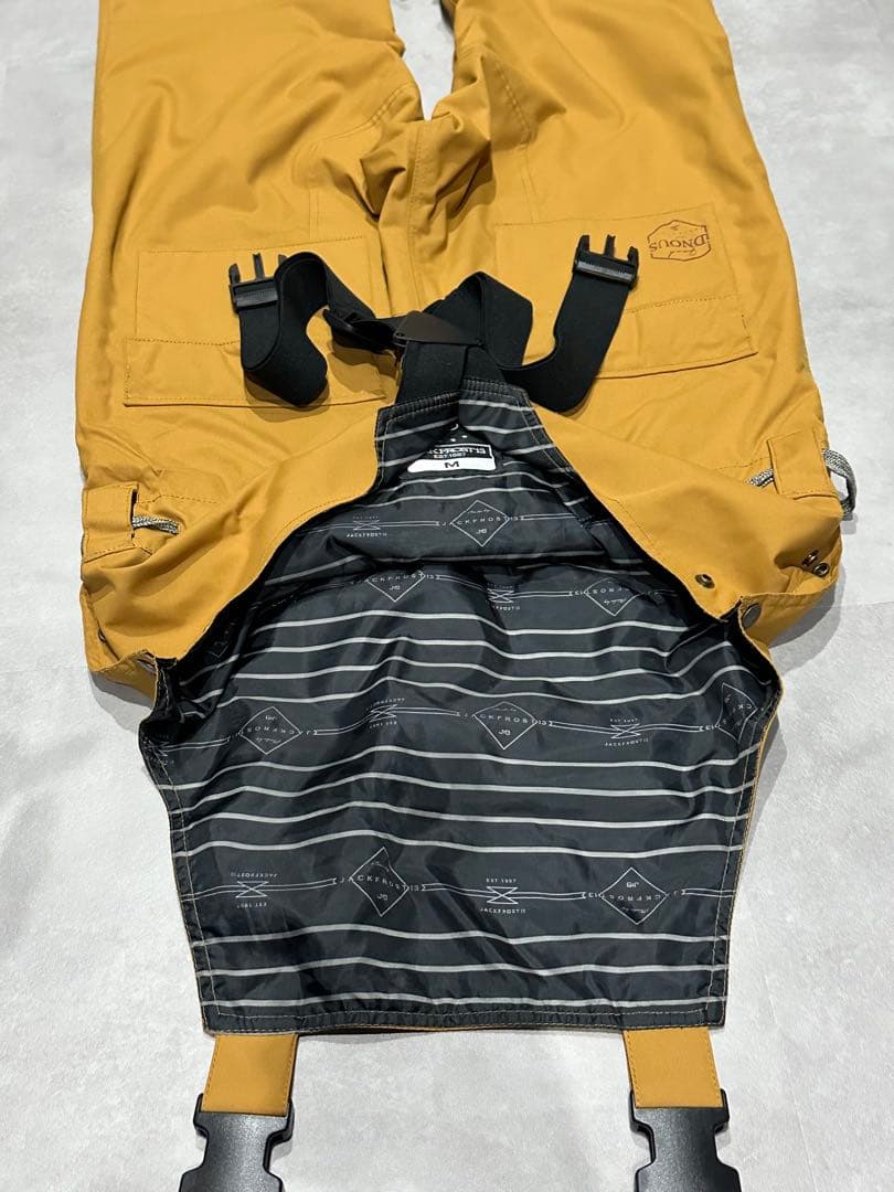 【kf】bonfire×JACKFROST13スノボ ビブパン ウエア M