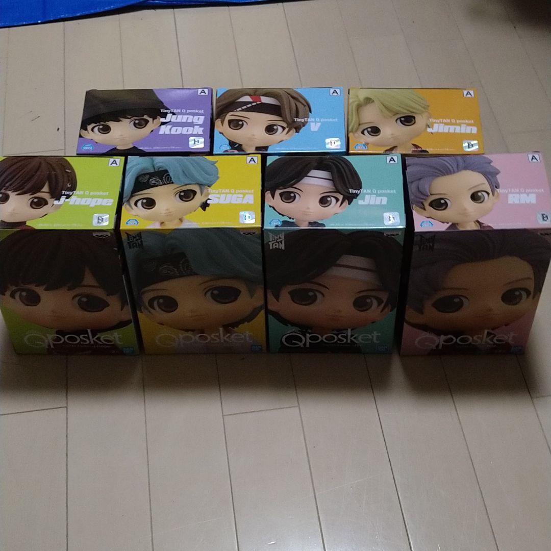 BTSフィギュア7体セットAタイプ