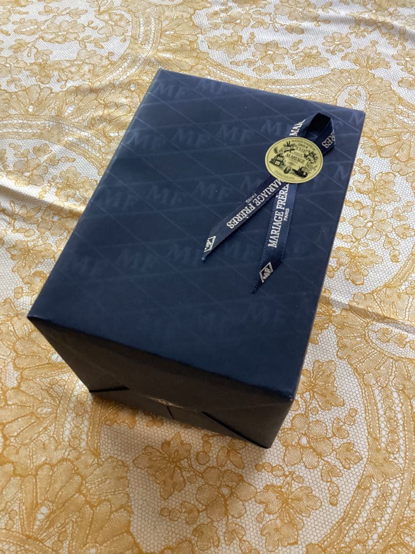 《MARIAGE FRERES 》鋳鉄製ティーポット/フィスドフランス　ローズ