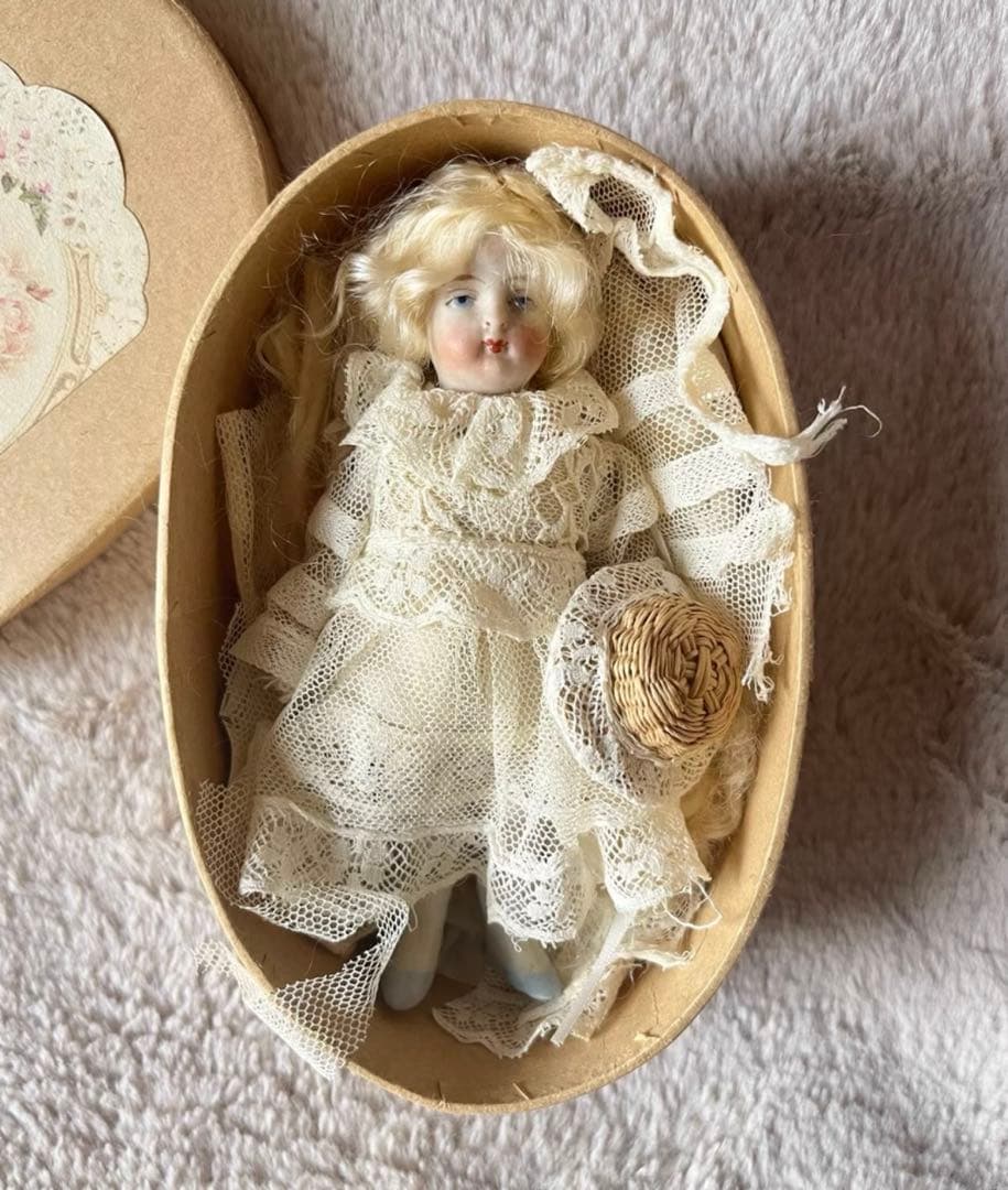 ドイツ　アンティーク　ビスクドール　セット