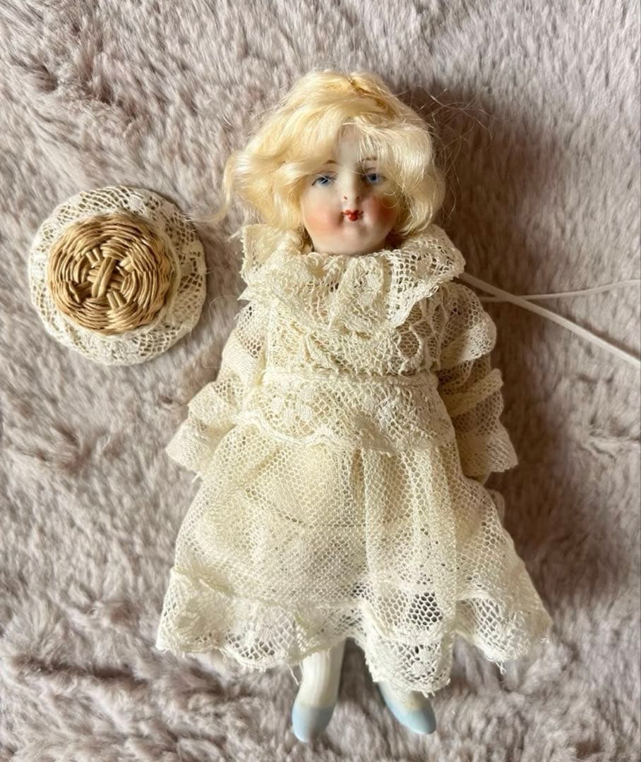 ドイツ　アンティーク　ビスクドール　セット