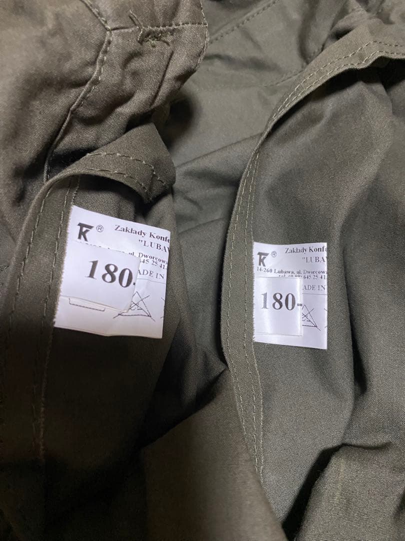 ポーランド軍幕サイズ3180-190cm