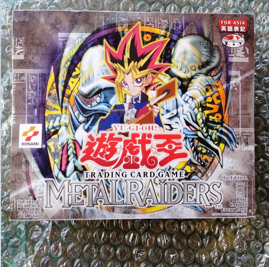 遊戯王　アジア　メタル・レイダーズ　MRD 　未開封ボックス　引退