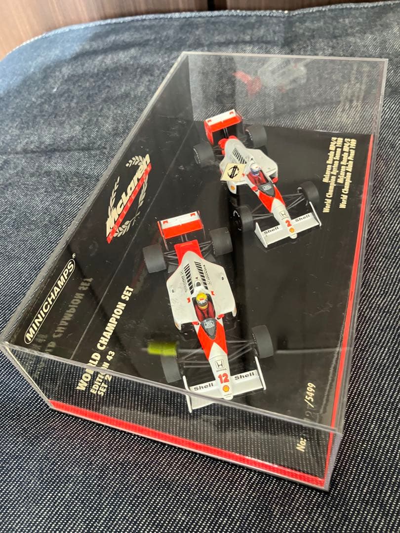 ミニチャンプスF1 1/43 McLaren MP4/4、MP/4/5