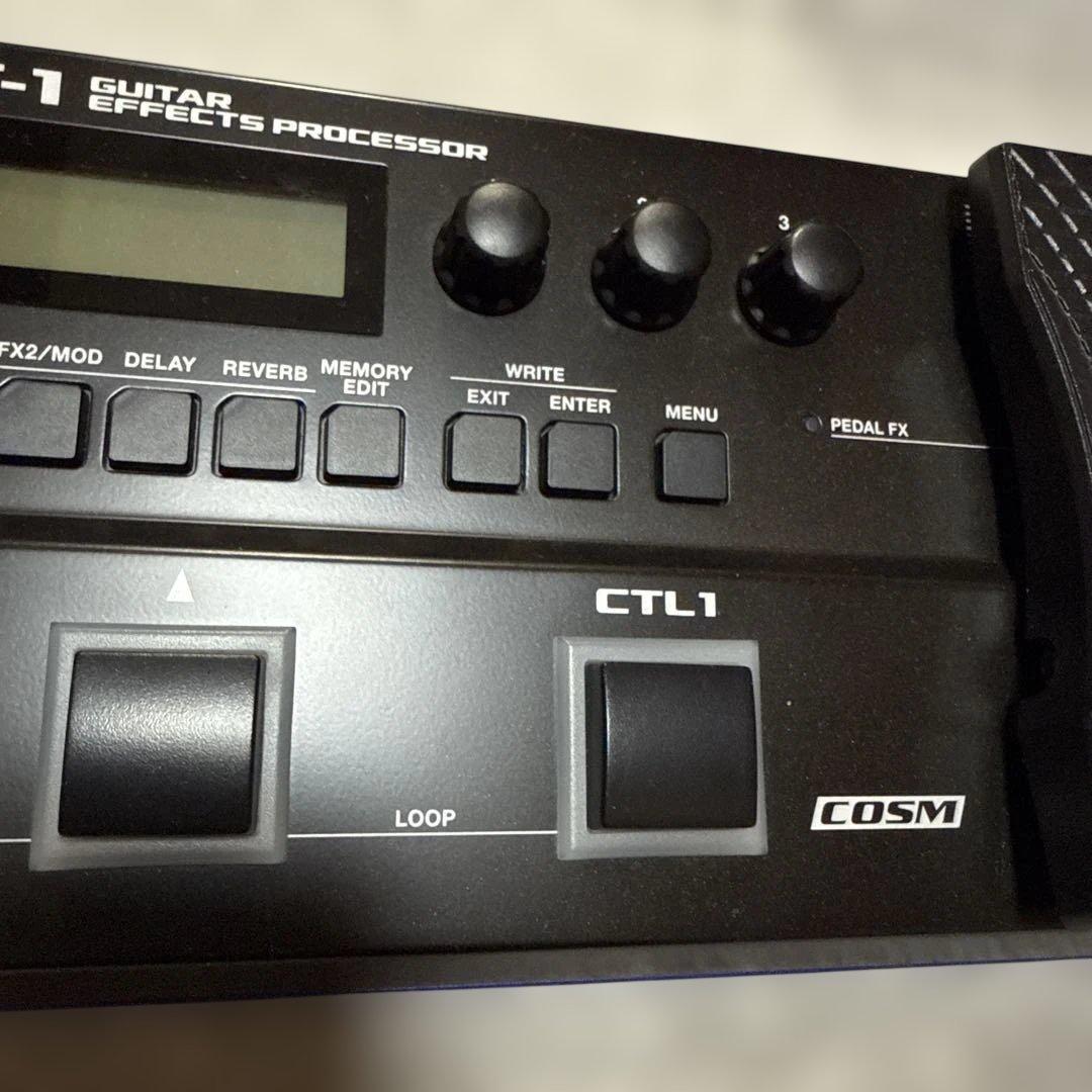 美品　BOSS GT-1 ギターマルチエフェクター&GT-1の教科書