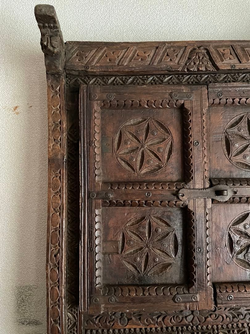 アンティーク　インドネシア窓