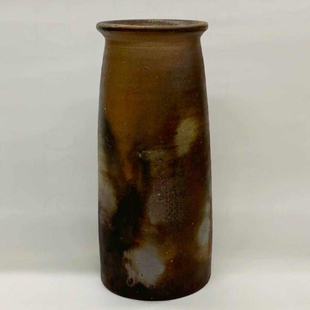 【花入14】備前10     山本雄一　高さ25.5㎝