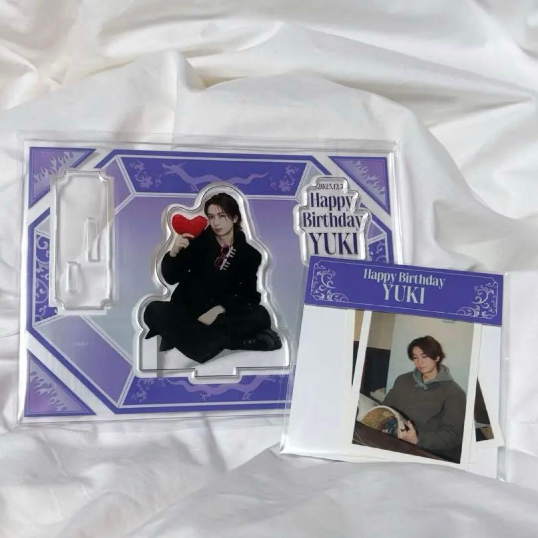 龍宮城 冨田侑暉 Birthday バースデー アクリルスタンド ステッカー