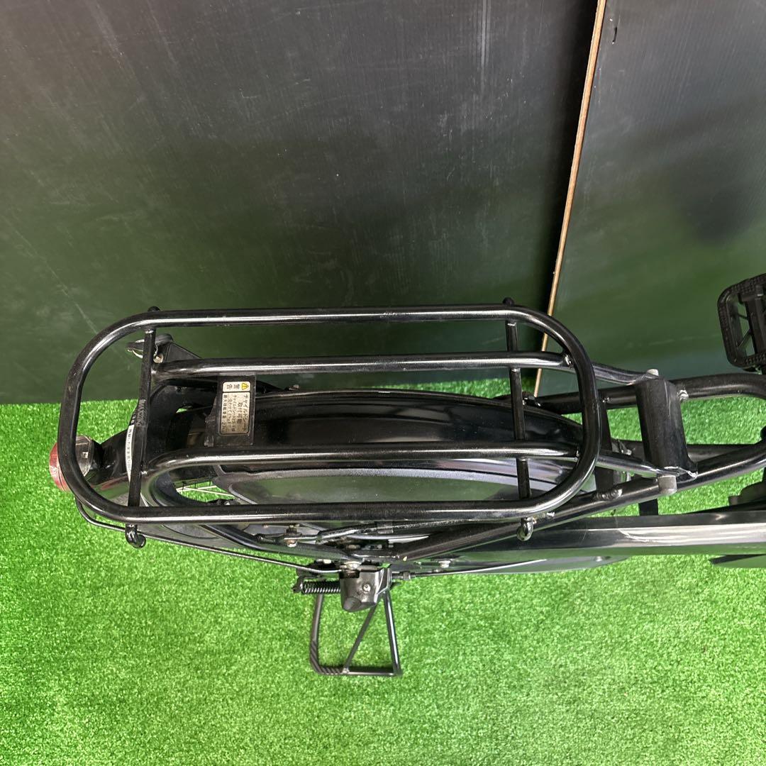 電動自転車 YAMAHA PAS kiss ブラック 3人乗り対応　80★