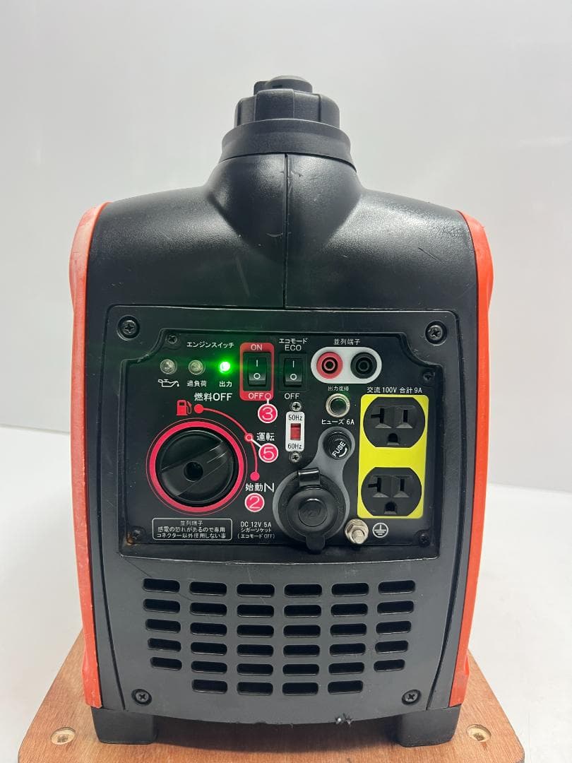 KOSHIN 工進 インバーター発電機 GV-9i ♪ 動作良好♪ 81K7