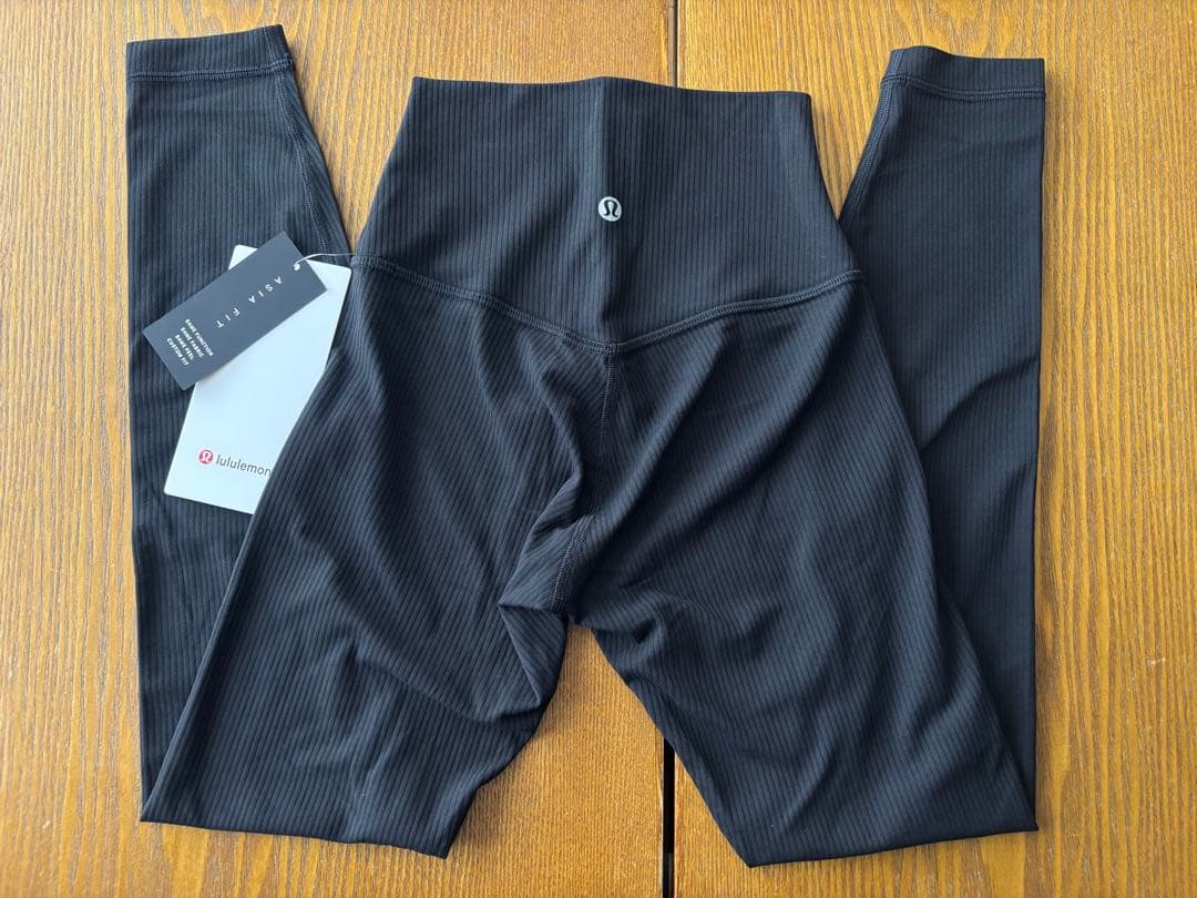 ヨガ・ピラティス lululemon Align Ribbed HR Pant 24\" XS