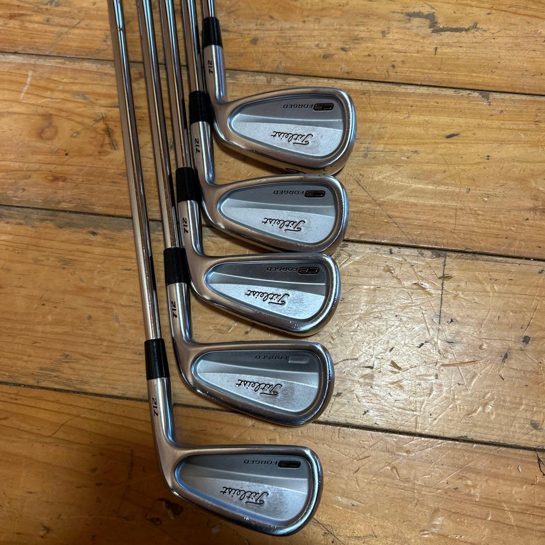 タイトリストTitleist 712 CB FORGEDアイアン 5本セット