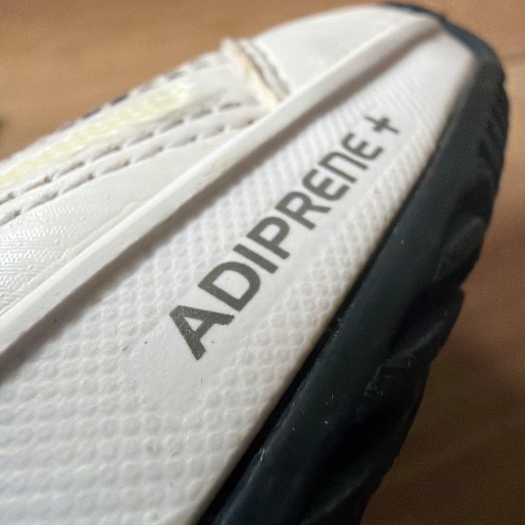 adidas テニスシューズ ADIPRENE➕　ホワイト/ダークグリーン