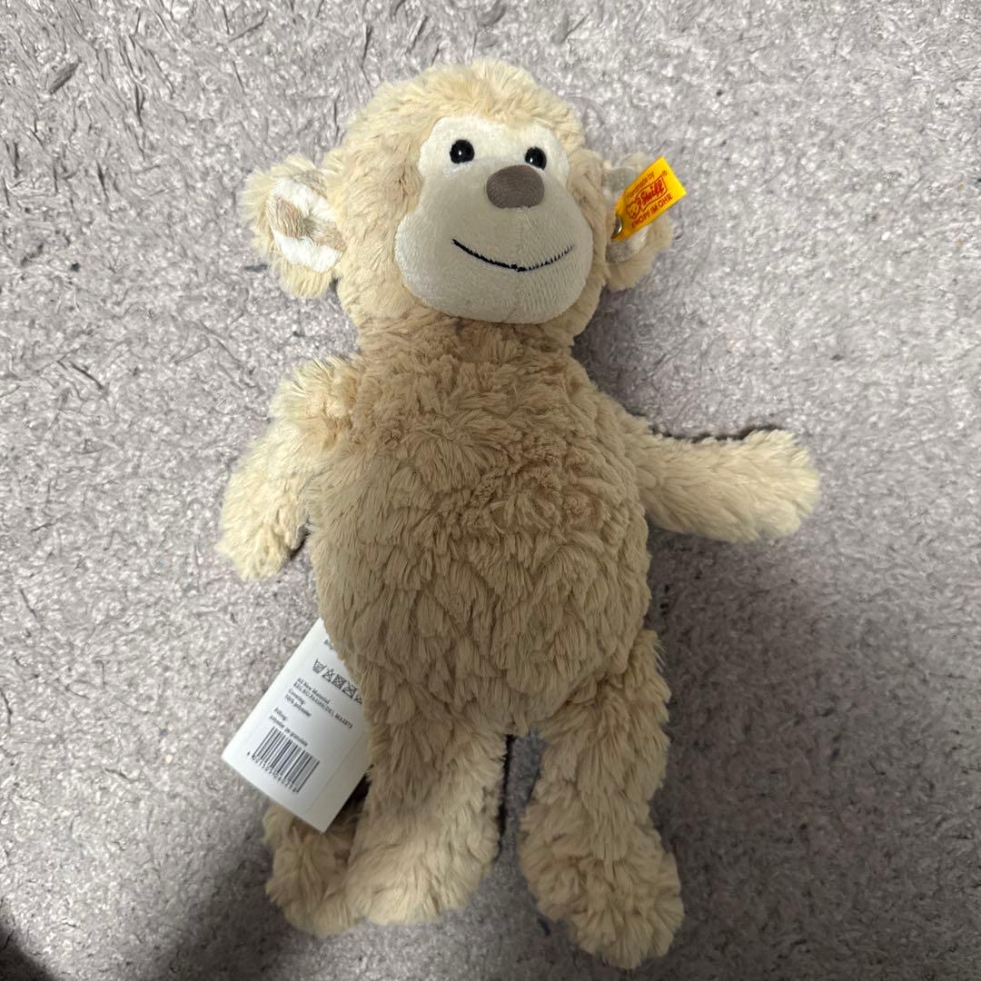 Steiff ベージュの猿 ぬいぐるみ