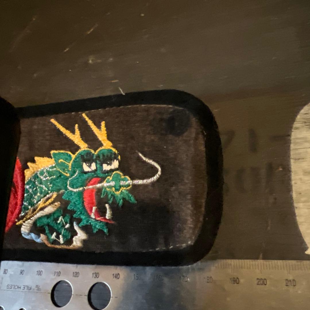 60年代　70年代　　スーベニア　沖縄　龍刺繍　三味線