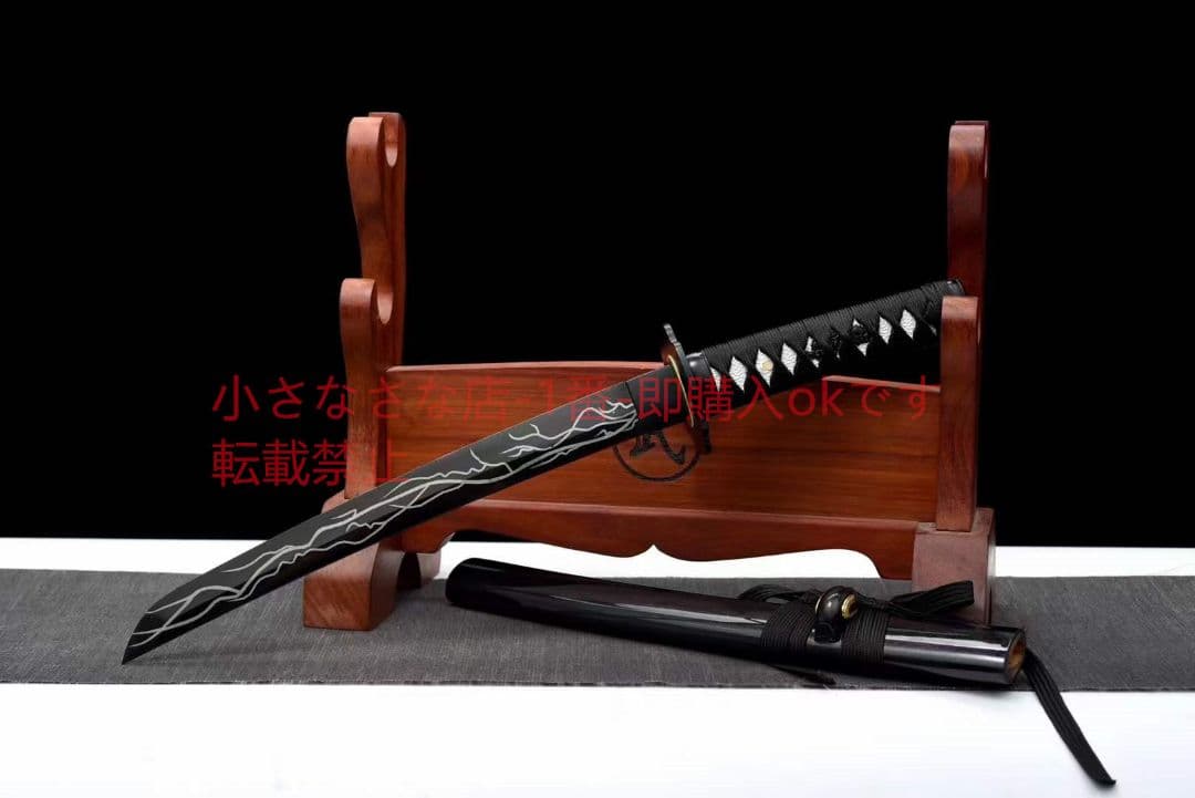 12寸短刀【闇夜の使者】 古兵器 武具 刀装具 日本刀 模造刀 居合刀