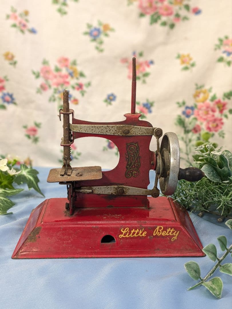 イギリス アンティーク LittleBetty トイミシン ミニミシン
