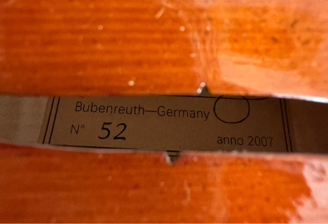 【調整品】Heinrich Gill No.52 ヴァイオリン 4/4