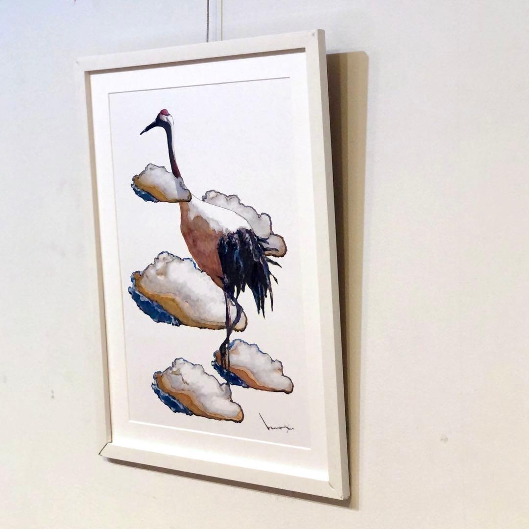 【原画】『Crane in the Clouds』