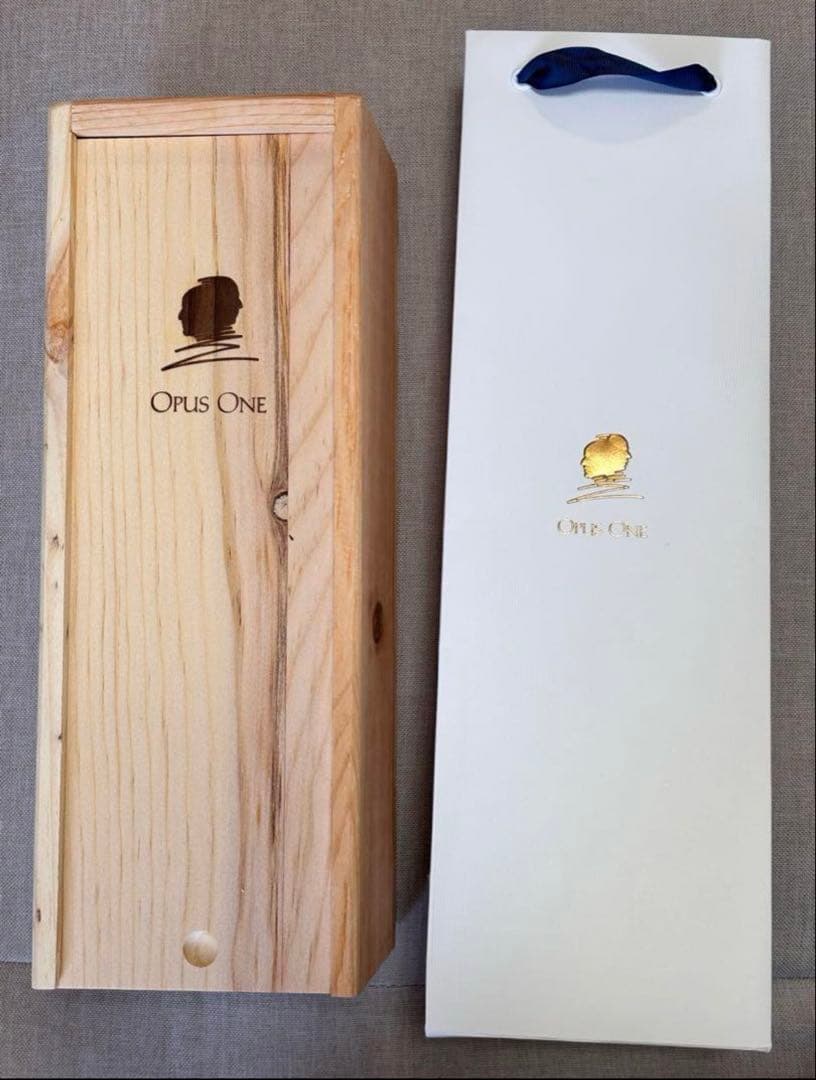 ハ*チ様 OPUS ONE 木製ギフトボックス　1本用