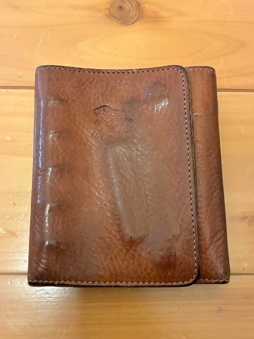 イルビゾンテメモ帳カバーとカランダッシュボールペンのセット　中古不具合なし