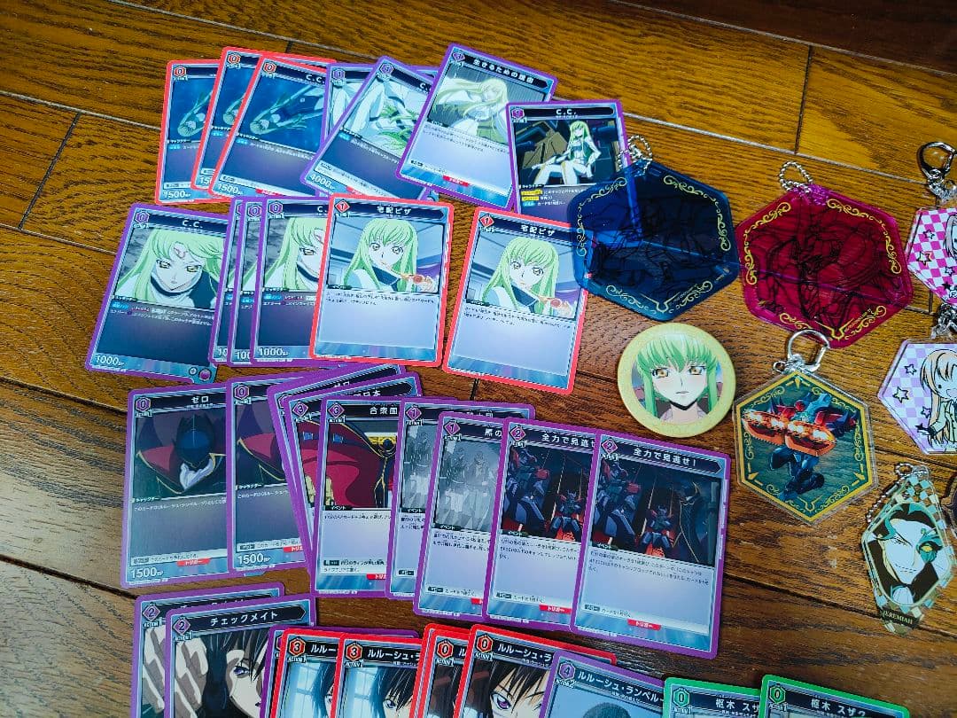 コードギアス 反逆のルルーシュ アキー トレカ カード 缶バッジ アクスタ