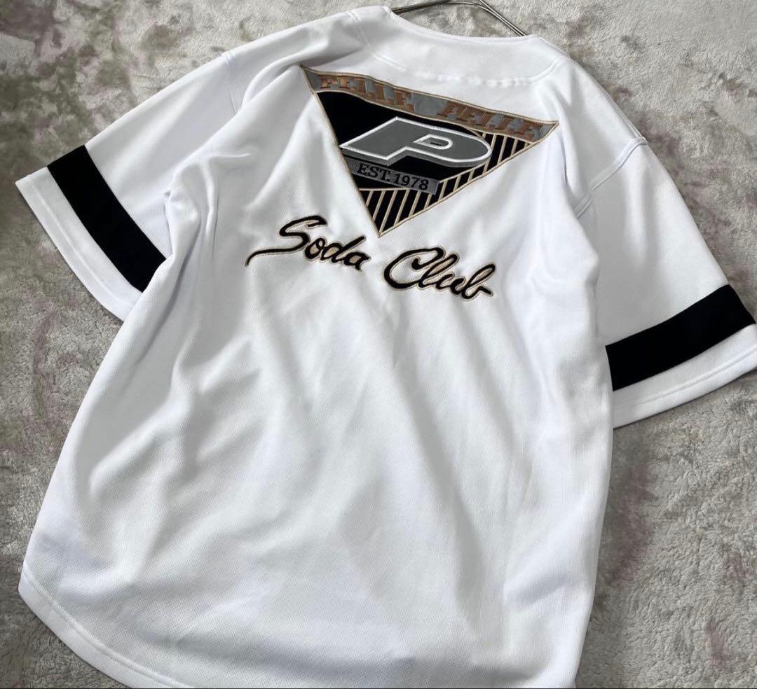 pelle pelle ソーダクラブ　ゲームシャツセットアップ
