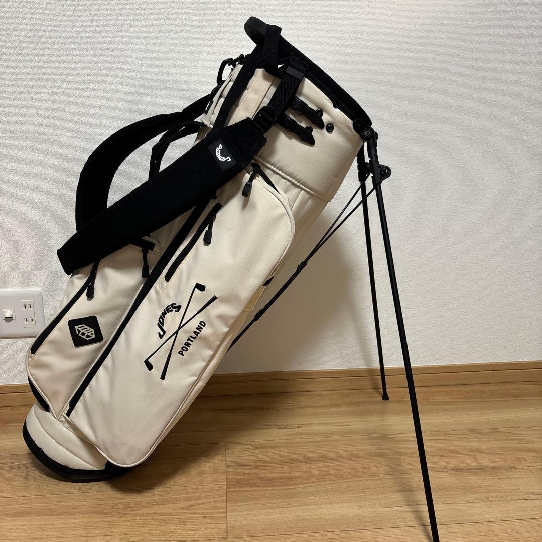 JONES ジョーンズ　スタンドキャディバック➕クラブハウスケース付き