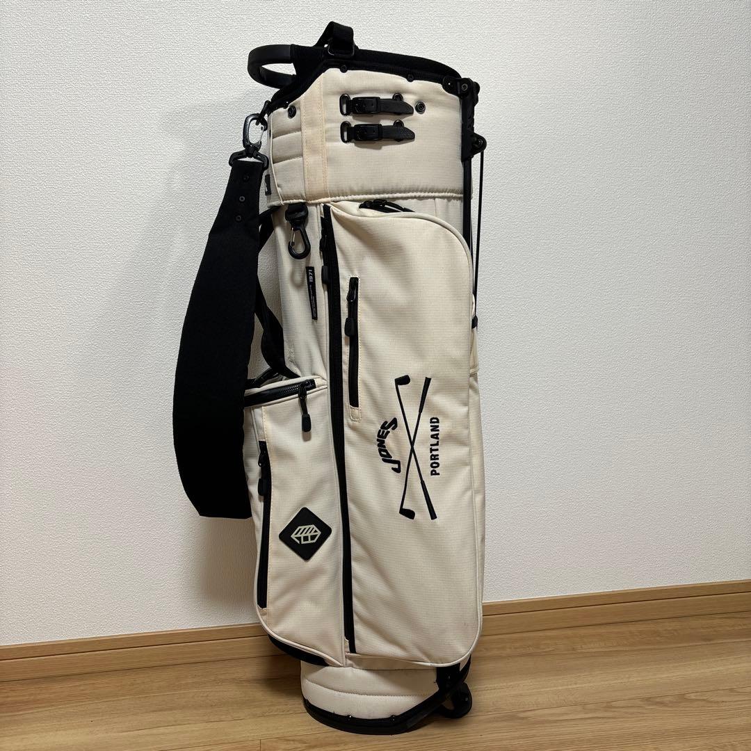 JONES ジョーンズ　スタンドキャディバック➕クラブハウスケース付き