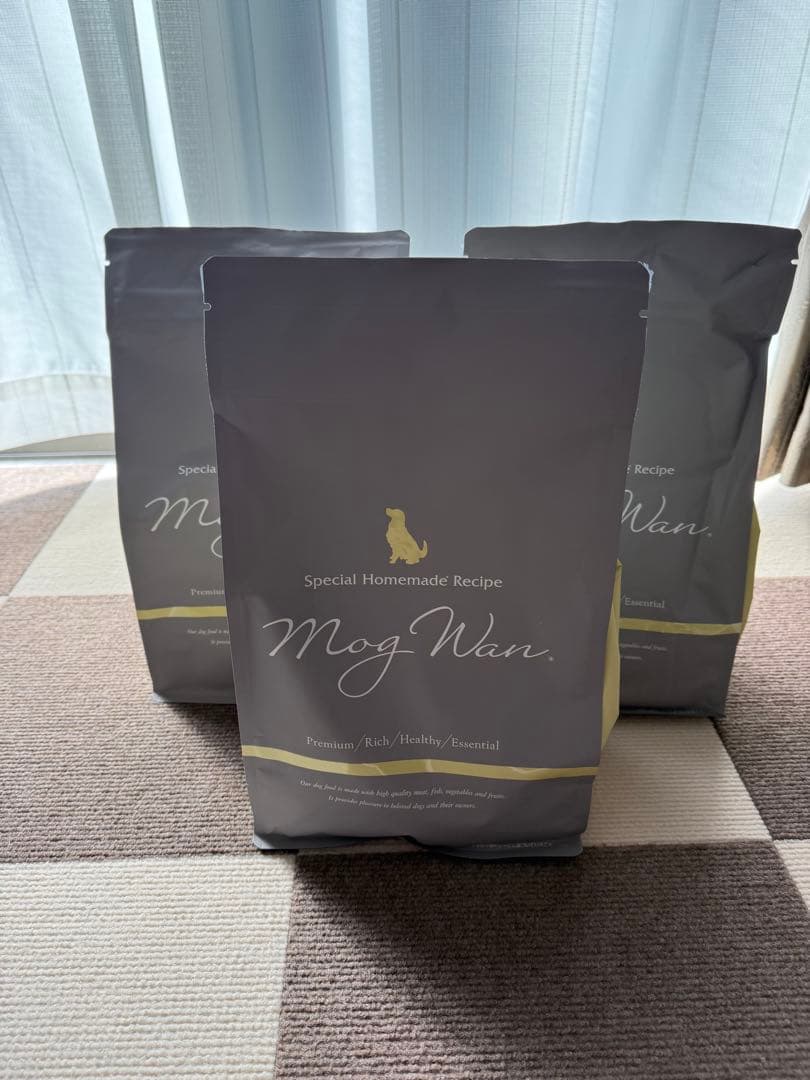 モグワン ドライドッグフード ３袋