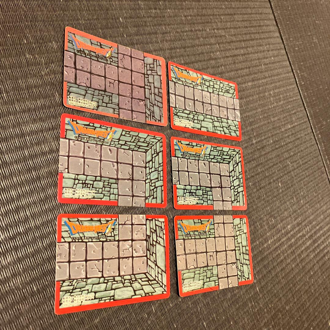 1990年 ドラゴンクエスト カード6枚セット