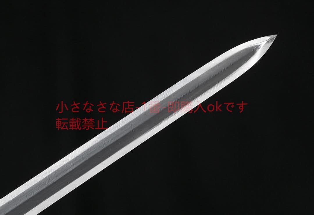 銀竜環首八面剣高マンガン鋼 唐剣  模造刀·模擬刀  居合刀