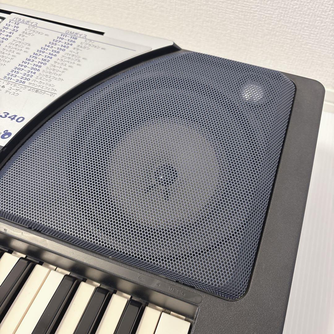 【動作確認済み】 ヤマハ PSR-340 キーボード 譜面台あり YAMAHA
