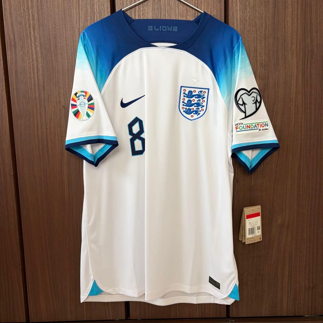 【国内正規品】イングランド　2022ホームユニフォーム　ジョーダン・ヘンダーソン