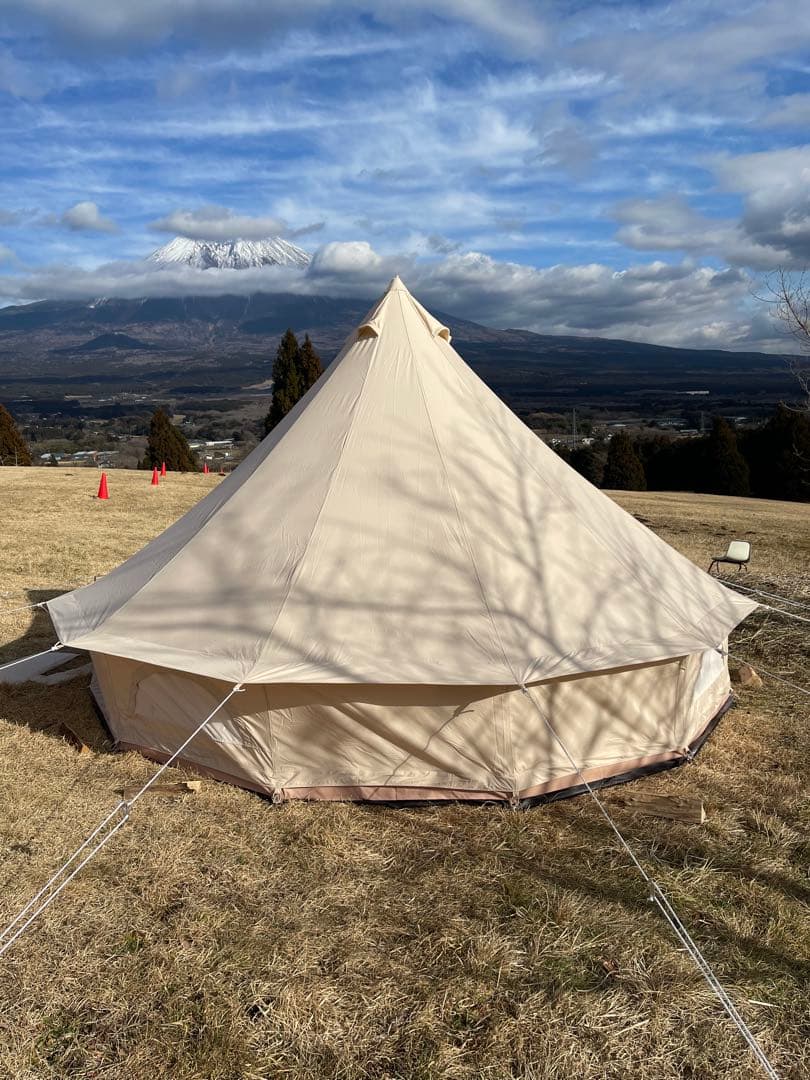 TOMOUNT(トマウント) ベルテント 4m　TC素材　ポリコットン