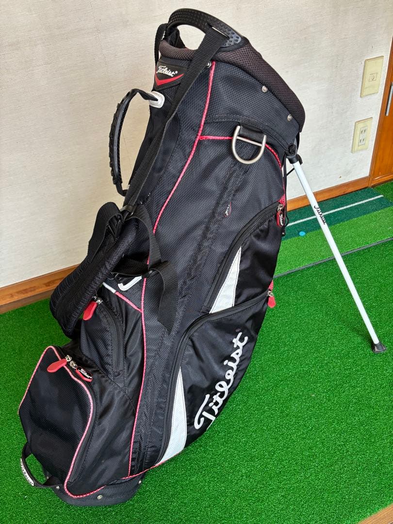 ド*ん様 タイトリストキャディバック　スタンド　１４分割