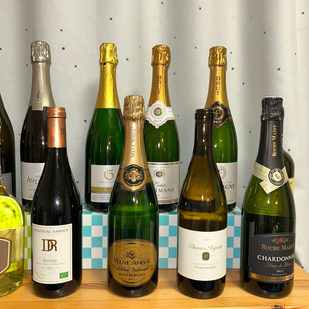 【新品】ワインくじ14本セット スパークリング8種 赤ワイン3種 白ワイン3種