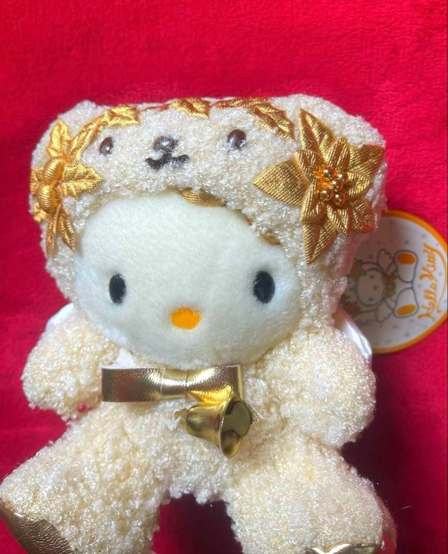 レア·新品☆キティ オスワリヌイグルミ 天使ベア ぬいぐるみ マスコット