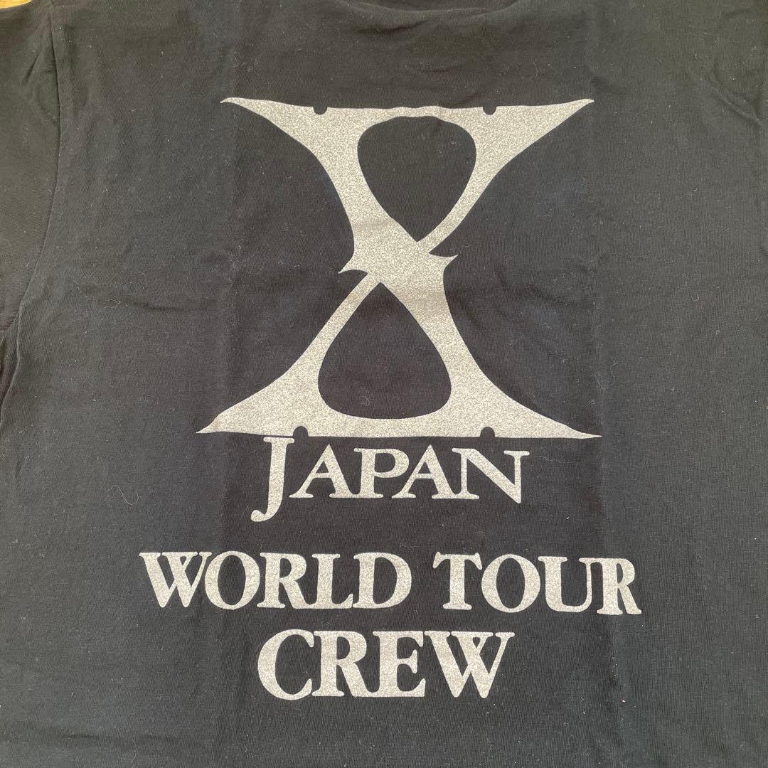 X JAPAN バンドTシャツ エックスジャパン Tシャツ WORLD TOUR