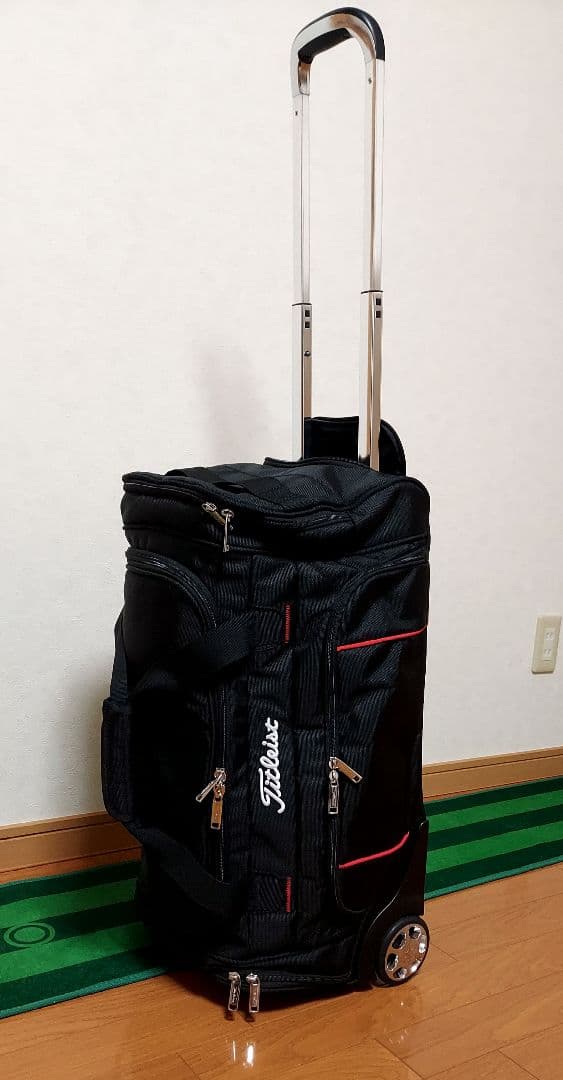 あ*0様 タイトリスト(Titleist) ホイール付きダッフルバッグ/BLAC