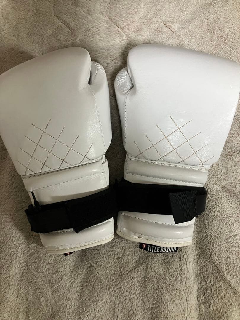 TITLE BOXING ボクシンググローブ ホワイト他