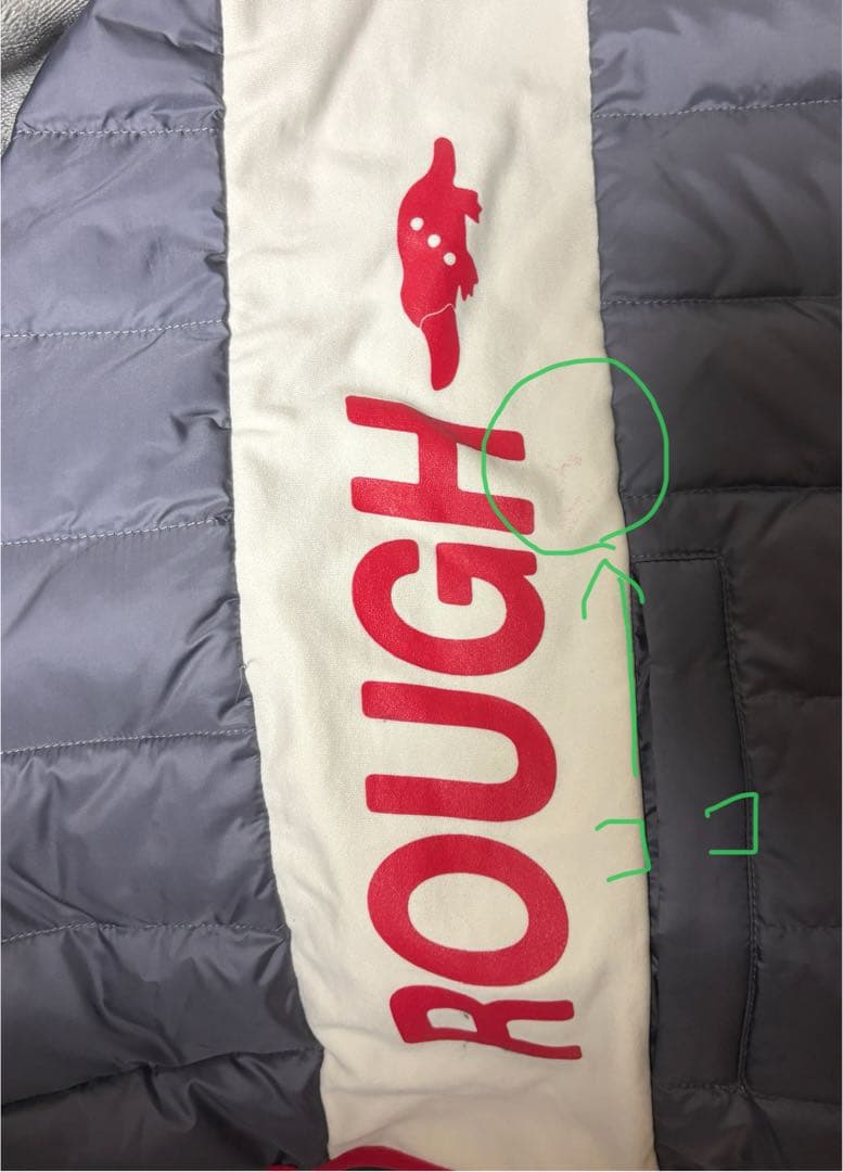 rough&swell\"JASPER JACKET”ネイビーダウンジャケットXL