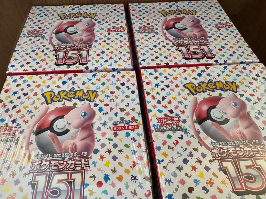 ポケモンカードゲーム 151 未開封BOX(シュリンク付き)