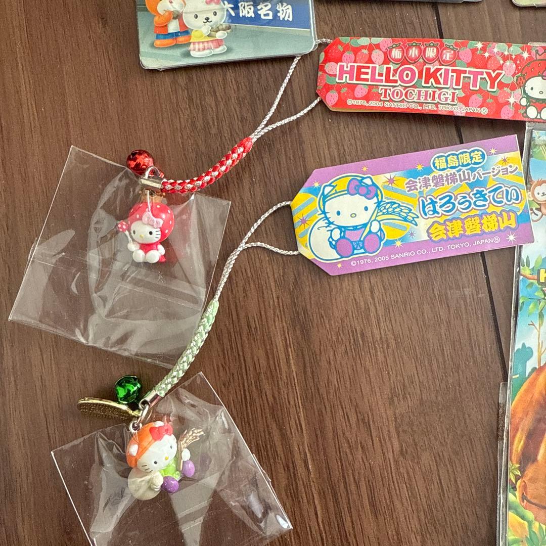 まとめ売り　ご当地キティ　ストラップ 9個セット
