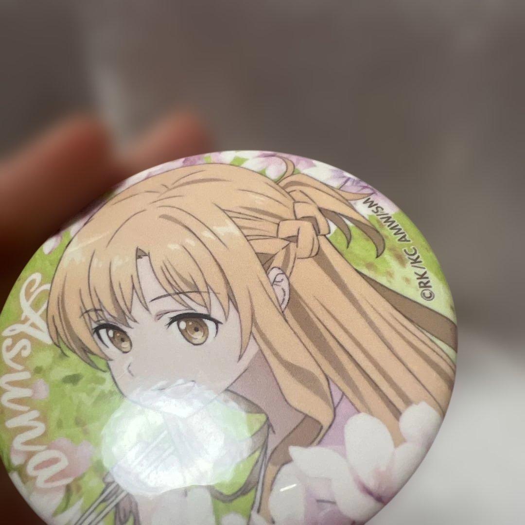 ソードアート・オンライン オーディナルスケール キリト アスナ 缶バッジ