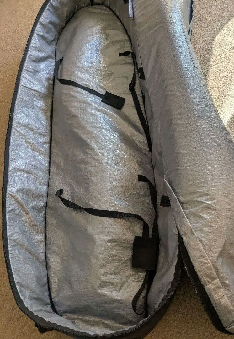 TLS サーフボードケース ダークブルー FRAGILE