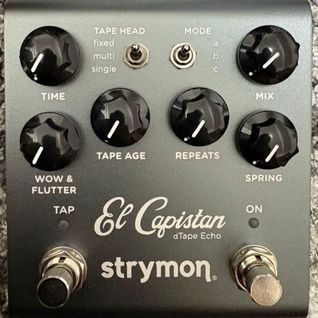 ギター strymon El Capistan dTape Echo v2