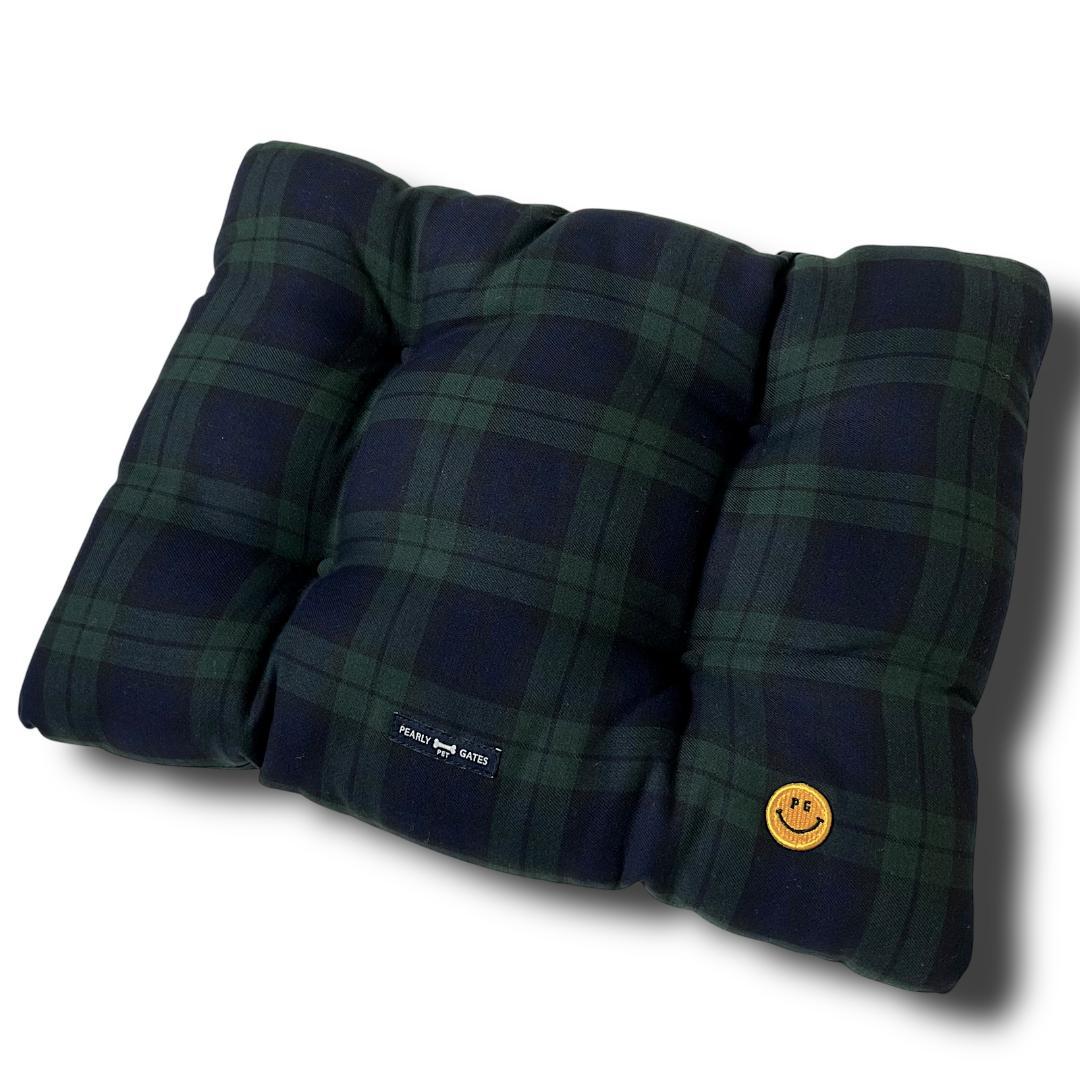 定価46,200円税込 パーリーゲイツ チェック柄 ペット用品 クッションベッド