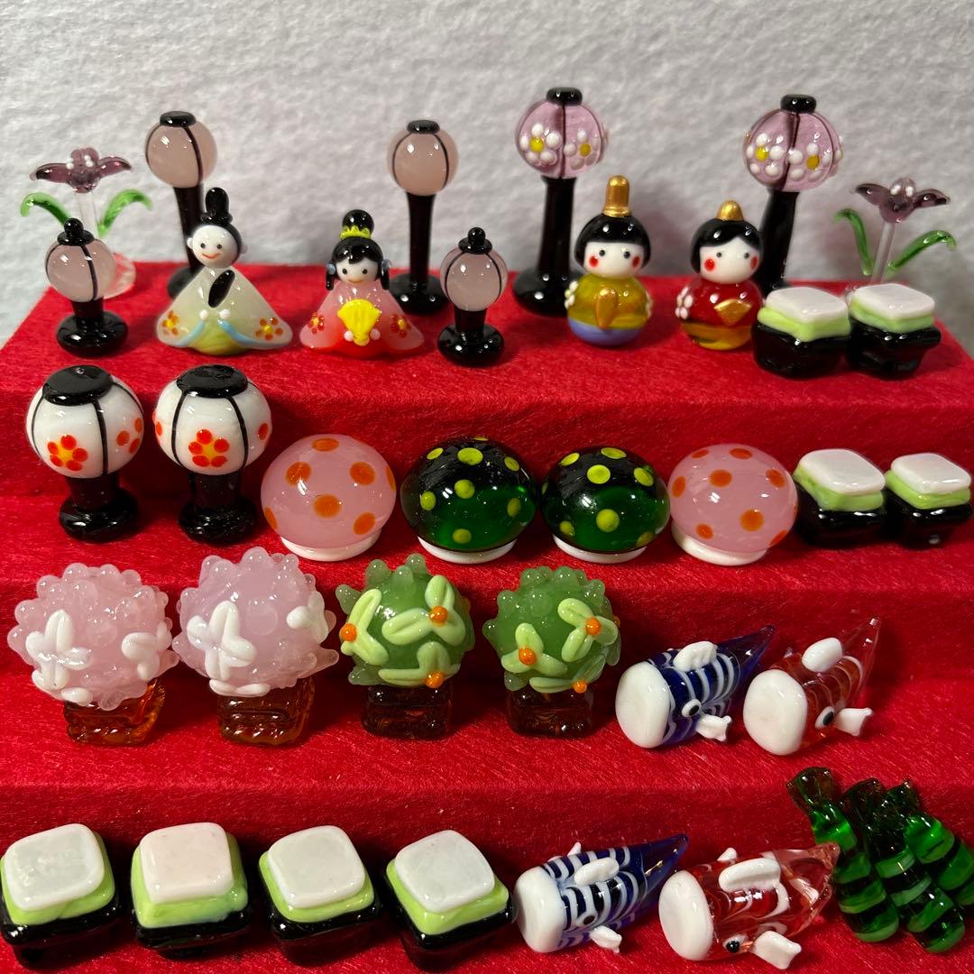 こみこみ　ガラス細工　ミニチュア